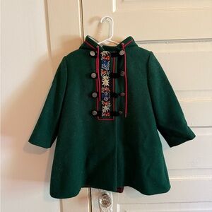 Elegant Kids’ Cape with Embroidery
